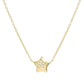 Nomination Petit Sparkle Yellow Gold Plated Cubic Zirconia Star Necklace 242303/009