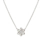 Nomination Petit Sparkle Sterling Silver Cubic Zirconia Flower Necklace 242303/010