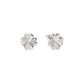 Nomination Petit Sparkle Sterling Silver  Four Leaf Clover Stud Earrings 242304/001