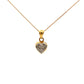 Pre-Owned 18ct Yellow Gold Diamond Heart Necklace