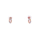 9ct Yellow Gold Opal and Diamond Stud Earrings