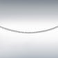 Sterling Silver Panza Curb Chain 18-20"
