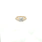 9ct Yellow Gold 1.00ct Brilliant Cut Laboratory Grown Diamond Ring with Hidden Diamonds Size M