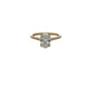 9ct Yellow Gold Laboratory Grown Diamond Oval Cut 1.54ct Ring Size M
