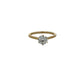 9ct Yellow Gold Laboratory Grown Diamond 1.01ct Brilliant Cut 6 Claw Ring Size M