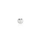 Single 9ct White Gold Polish Ball Labret Stud Earring