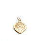 Pre-Owned 9ct Yellow Gold Cushion Shaped St Christopher