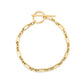 9ct Yellow Gold Classic Link Bracelet with T-Bar