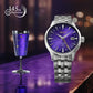 Seiko 145th Anniversary Presage Cocktail Time GMT Limited Edition Watch in Edo Purple HCB006J1