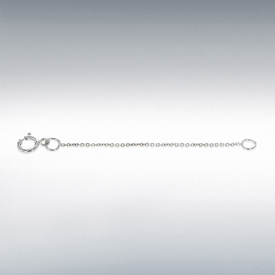9ct White Gold Extension Chain 2"
