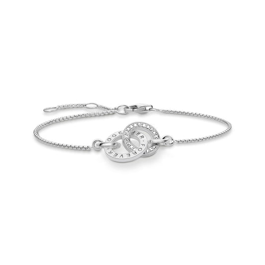 Thomas Sabo Sterling Silver Together Forever Bracelet A1551