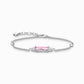 Thomas Sabo Sterling Silver Cubic Zirconia Pink Bracelet A2018-051-9-L19V