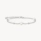 Thomas Sabo Sterling Silver Freshwater Cultured Pearl Bracelet A2038-167-14
