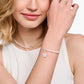 Thomas Sabo Charmista Rose Quartz and Silver Bracelet A2130-067-9