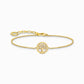 Thomas Sabo Yellow Gold Plated Tree of Life Bracelet A2160-427-39-L19V