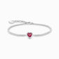 Thomas Sabo Red White Cubic Zirconia Heart Links Bracelet  A2188-013-10