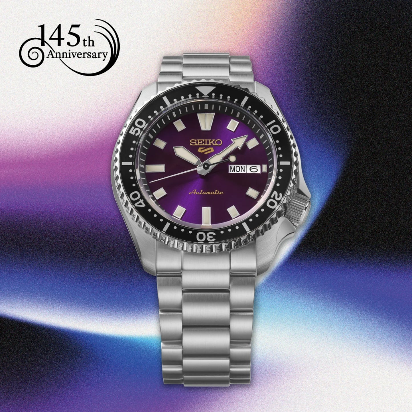 Seiko 145th Anniversary Seiko 5 Sports SKX Limited Edition in Edo Purple HDB003K1