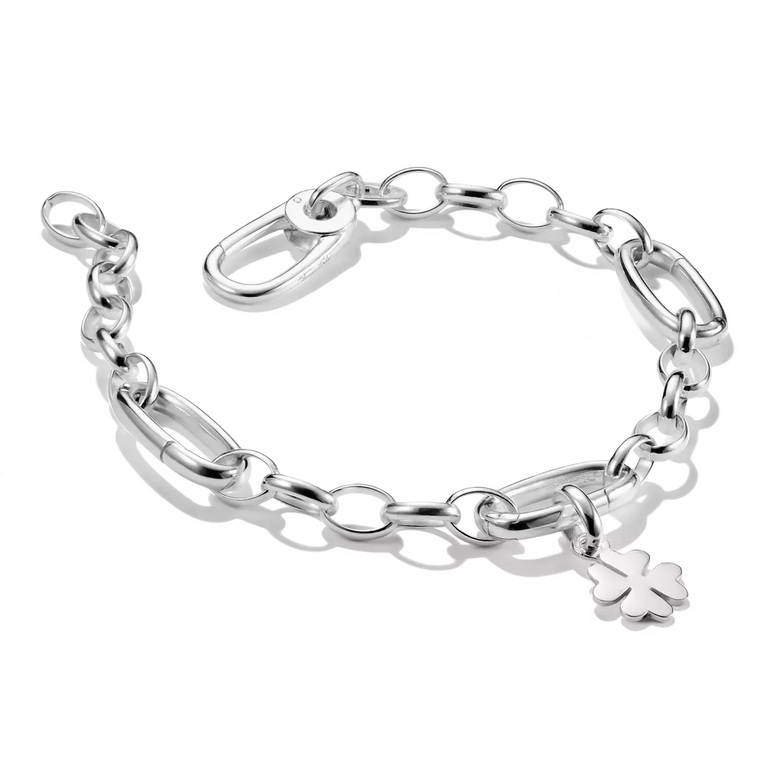 Thomas Sabo 3 Link Sterling Silver Bracelet 17cm  C1203-001-21