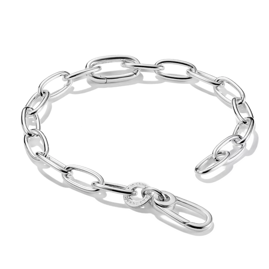 Thomas Sabo Connect Sterling Silver Centre Link Bracelet 17cms C1204-001-21