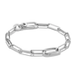 Thomas Sabo Connect Sterling Silver Paperclip Link Bracelet 17cms C1205-001-21