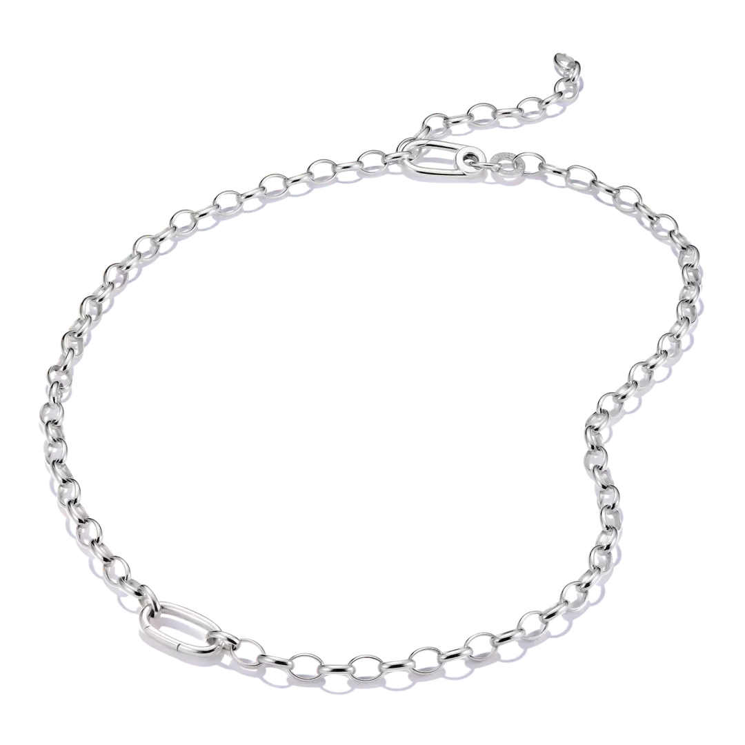 Thomas Sabo Connect Sterling Silver Link Chain 50cm C1206-001-21