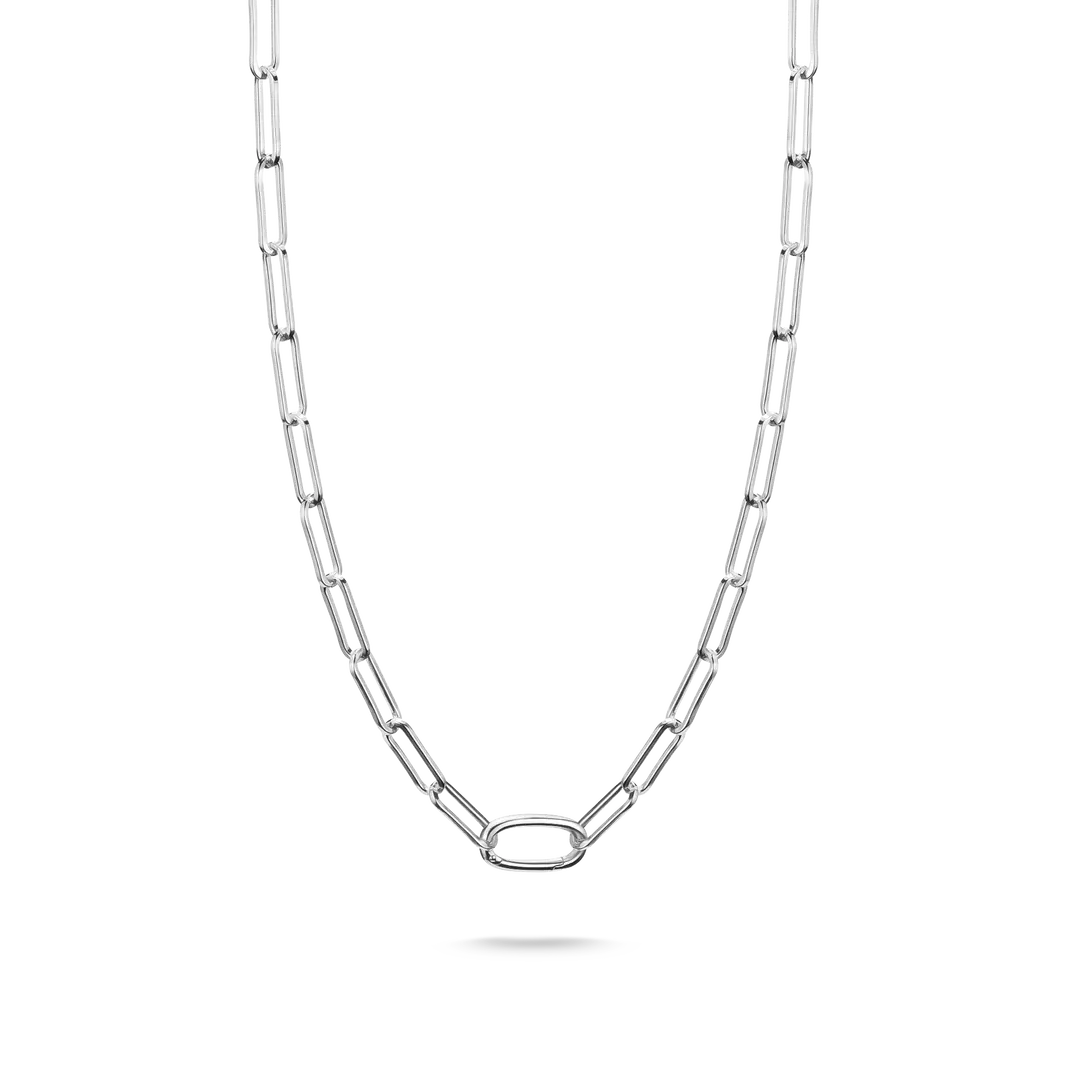 Thomas Sabo Connect Sterling Silver Paperclip Chain 50cm C1207-001-21