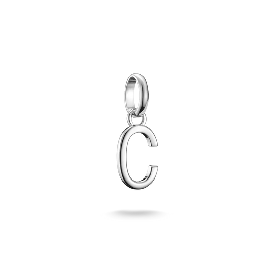 Thomas Sabo Connect Sterling Silver Initial C Charm CC1209-001-21