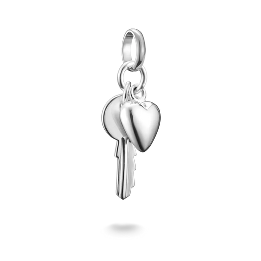 Thomas Sabo Connect Sterling Silver Key To Heart Charm CC1233-001-21