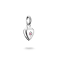 Thomas Sabo Connect Sterling Silver Synthetic Ruby Heart Charm CC1234-011-10