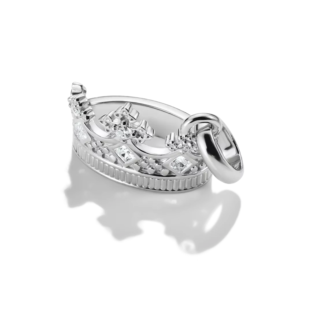 Thomas Sabo Connect Sterling Silver Cubic Zirconia Crown CC1247-051-14