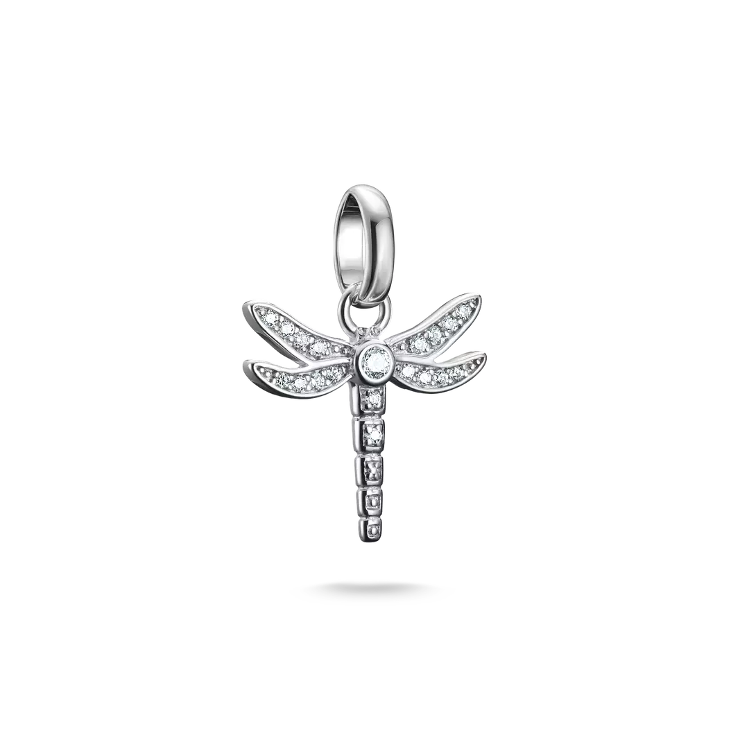 Thomas Sabo Connect Silver Cubic Zirconia Dragonfly CC1285-051-14