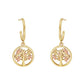 Clogau 9ct Yellow Gold Tree Of Life Drop Earrings