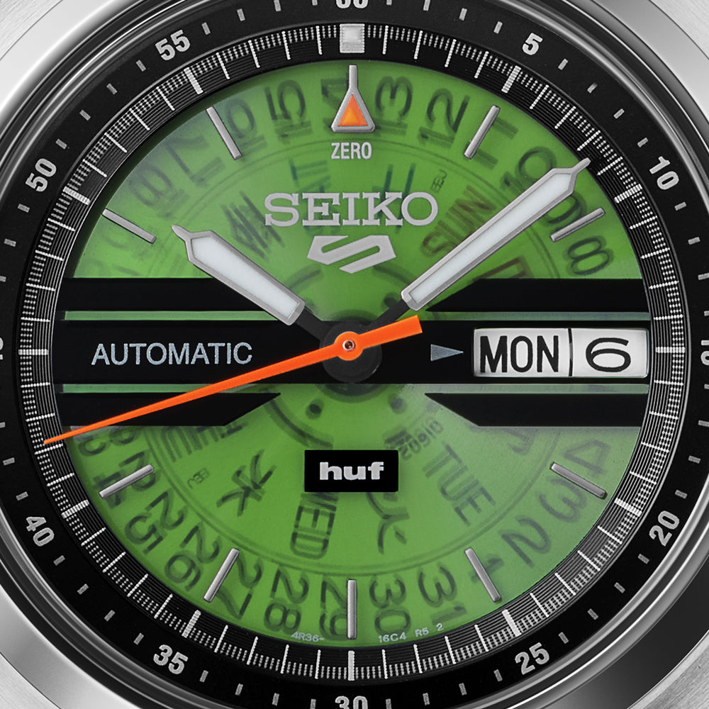 Seiko 5 Sports x HUF II Limited Edition Collaboration SRPM09K1