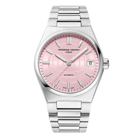 Frederique Constant Ladies Automatic Pink Highlife Watch FC-303LP2NH6B
