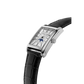 Frederique Constant Stainless Steel Carrée Moonphase Automatic White Dial Strap Watch FC-333S4C6