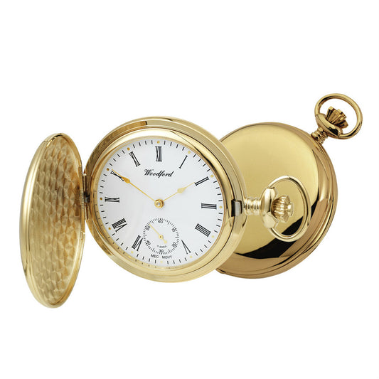Yellow Gold Plated Full Pocket Watch