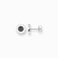 Thomas Sabo Sterling Silver Black Cubic Zirconia Stud Earrings H1547-051-11