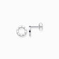 Thomas Sabo Sterling Silver Together Circle Stud Earrings H1946-001-12