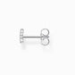 Thomas Sabo Sterling Silver Cubic Zirconia Moon Single Stud Earring H2133-051-14