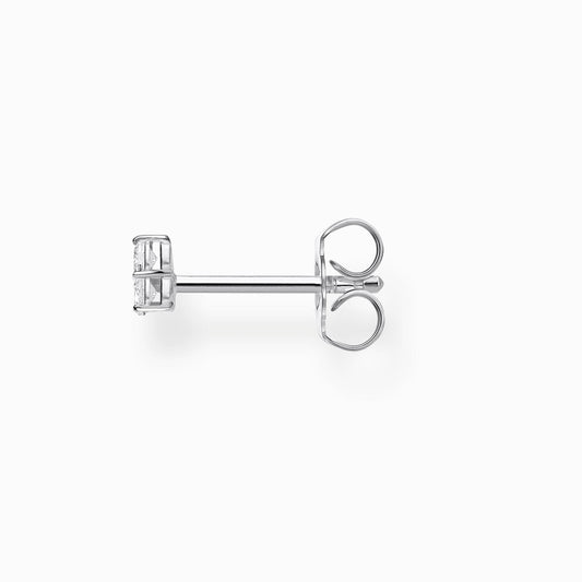 Thomas Sabo Sterling Silver Cubic Zirconia Single Stud Earring H2138-051-14