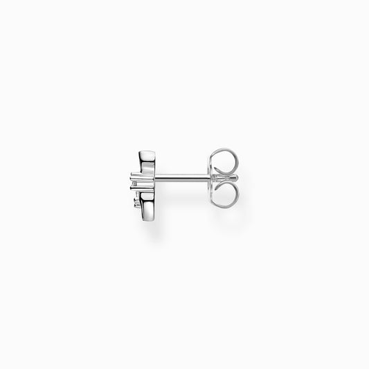 Thomas Sabo Sterling Silver Cubic Zirconia Single Stud Earring H2222-051-14