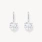 Thomas Sabo Sterling Silver Cubic Zirconia Drop Earrings H2287-051-14
