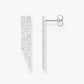 Thomas Sabo Sterling Silver Cubic Zirconia Three Strand Drop Earrings H2309-051-14