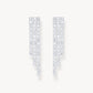 Thomas Sabo Sterling Silver Cubic Zirconia Three Strand Drop Earrings H2309-051-14