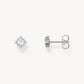 Thomas Sabo Sterling Silver White Cubic Zirconia Mini Cluster Stud Earrings H2311-051-14
