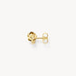 Thomas Sabo Yellow Gold Plated True Romance Rose Stud Earrings H2314-413-39
