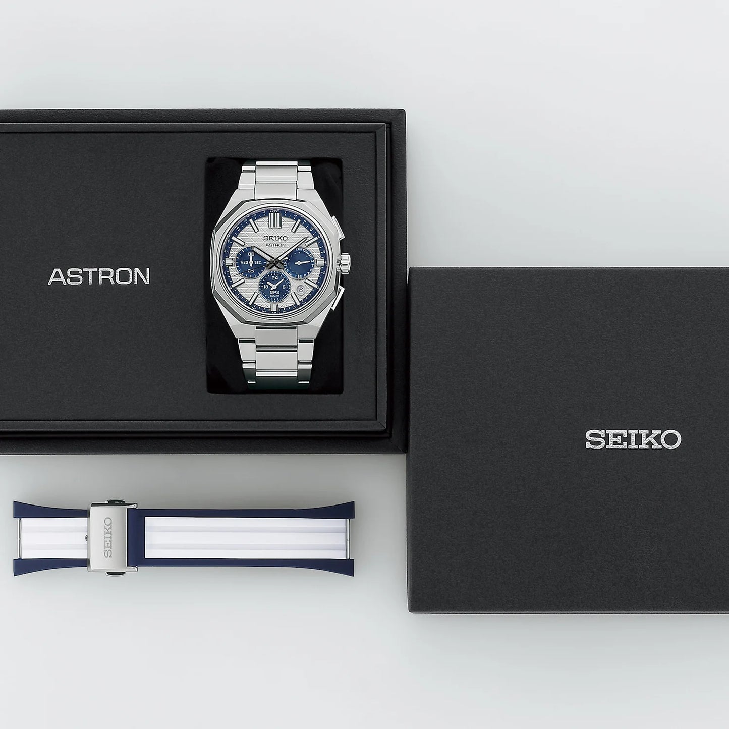 Seiko 145th Anniversary Astron GPS Solar Limited Edition 5X63 in White-Silver Watch HAB004J1