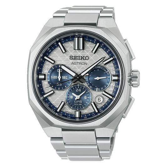 Seiko 145th Anniversary Astron GPS Solar Limited Edition 5X63 in White-Silver Watch HAB004J1