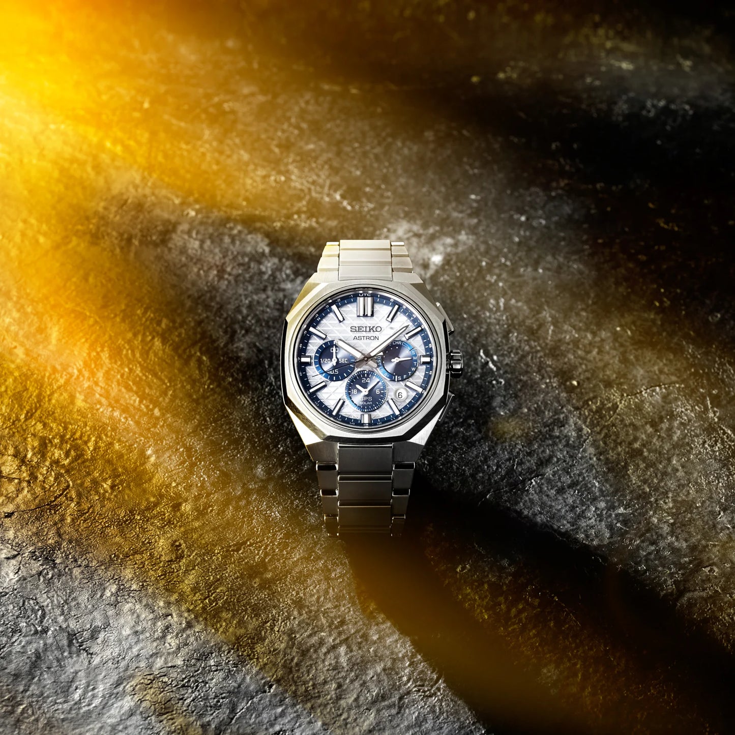 Seiko 145th Anniversary Astron GPS Solar Limited Edition 5X63 in White-Silver Watch HAB004J1