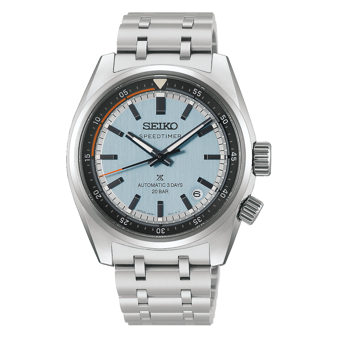 Seiko Prospex “Heritage Motoring” Countdown Speedtimer in Powder Blue HBC003J1